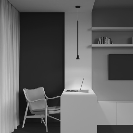 Подвесной светильник Arrow GU10 1x40Вт P064PL-01B