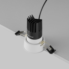 Встраиваемый светильник Dip 4000K 10Вт 50°, DL116-10W-4K-W