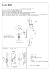 Настенный светильник Crystal Lux CLT 332W4-V2 BL-GO