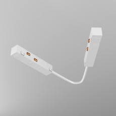 Коннектор питания угловой 15 см Exility белый TRA034CPC-42W-15