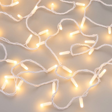 Светодиодная гирлянда ARD-STRING-CLASSIC-10000-WHITE-100LED-MILK-PULSE Warm (230V, 7W) (Ardecoled, IP65)