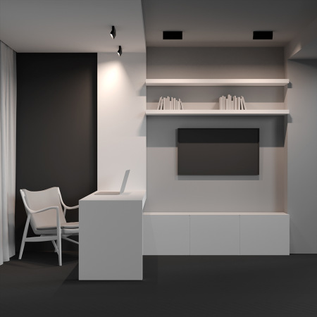 Потолочный светильник Basis Rot 4000K 12Вт 120°, C133CL-12W4K-B