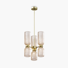 Подвесной светильник Antic E14х6, MOD302PL-06CG