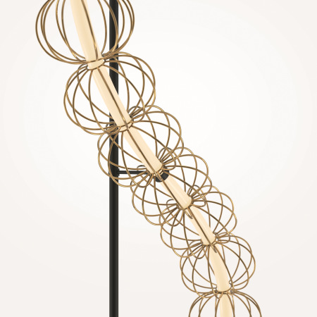 Напольный светильник (торшер) Golden Cage 3000К 48Вт, MOD216FL-L38G3K