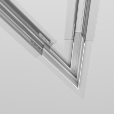 Угол-соединитель 45° Exility встраиваемый белый, TRA034CLS-42W