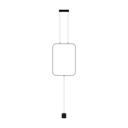 7022/27FLA HIGHTECH ODL25 247 Напольный светильник черный/металл/акрил IP20 LED 3000K 220V TEO