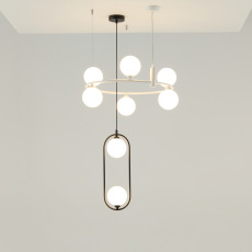 Подвесной светильник Ring G9х2 25Вт, MOD013PL-02B