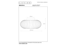 Потолочный светильник Lucide Manuela 78174/40/33