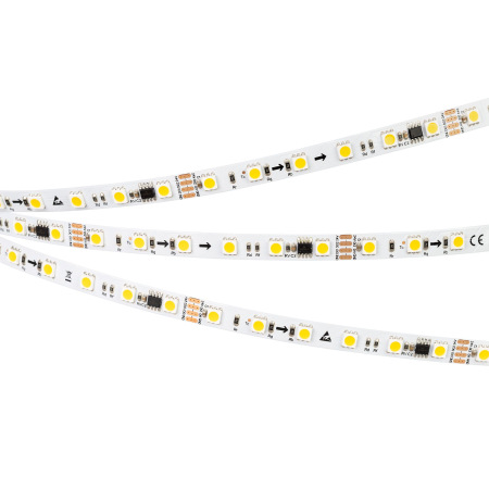 Лента SPI-B60-10mm 24V Warm2700-PX6-RAM (15 W/m, IP20, 5060, 5m) (Arlight, бегущий огонь)