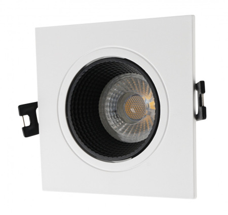 Точечный встраиваемый светильник Denkirs DK3071-WH+BK