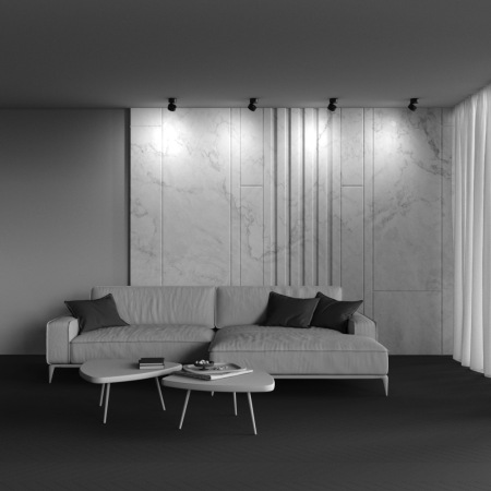 Потолочный светильник Onda 4000K 12Вт 120°, C024CL-12W4K-B-1