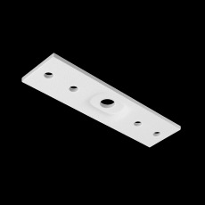 Коннектор прямой Exility накладной белый, TRA034C-21W