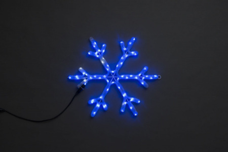 LED-XM(FR)-2D-CK005-B-24"-F(W) Мотив Снежинка синий