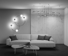 Трековый светильник Plato Flarity 4000K 7Вт 120°, TR152-1-7W4K-PT