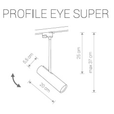 Трековый светильник Nowodvorski Profile Eye Super 9245