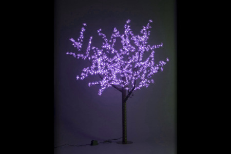 CBL-1.9-972 LED вишня H:1,9m D1,5 м., фиолетовое