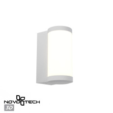 359299 STREET NT24 000 белый Светильник ландшафтный настенный IP65 LED 6W 4000K 180-265V OPAL