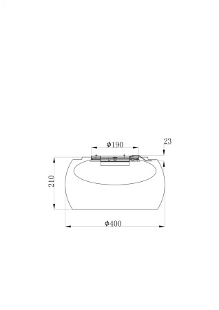 Потолочный светильник Solen 3000К 16Вт, MOD074CL-L13B3K