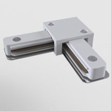 Коннектор L-образный Unity белый, TRA001CL-11W