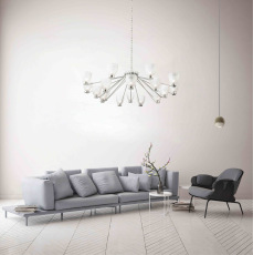 Люстра Ralar G9x18, MOD068PL-18CH