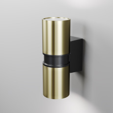 Настенный светильник (бра) Bowery GU10х2 50Вт IP 54, O582WL-02BS