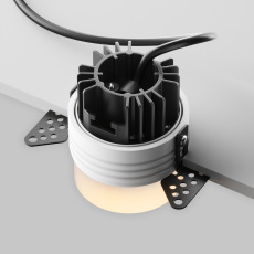 Встраиваемый светильник Nude 3000K 12Вт 180° IP20, DL065-12W3K-TRS-W