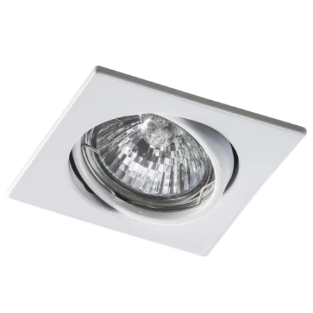 Светильник точечный встраиваемый декоративный под заменяемые галогенные или LED лампы Lega 16 011940