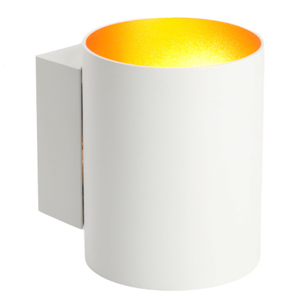 Светильник настенный Feron ML1750 Glow G9,15W, 230V белый + золото IP20