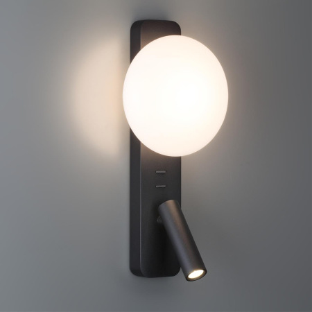 7048/5WL HIGHTECH ODL25 409 металл/акрил черный Настенный светильник IP20 LED 1*5W CRI > 90 ALBERGO