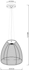 Подвесной светильник Deko-Light Filo Big Mob 342027