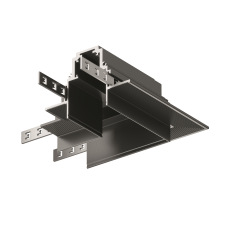 Угловой коннектор S35 встраиваемый черный, TRA004CL-22B