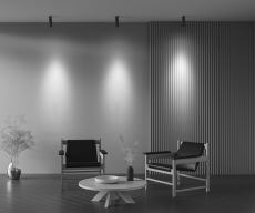 Потолочный светильник Focus Zoom 2700K 12Вт IP 20, C055CL-L12W2.7K-Z-B