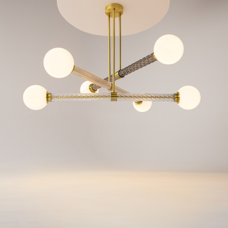 Подвесной светильник Teatro G9х6, MOD287PL-06BS