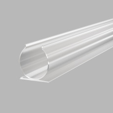 Пластиковый профиль для гибкого неона D22мм 1м, 20092