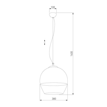 Подвесной светильник TK Lighting 3343 Boulette