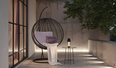 Светодиодная лента 12В 5050 7,2Вт/м 4000K 5м IP65, 10124