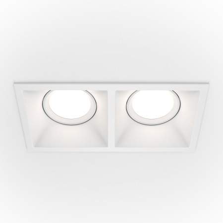 Встраиваемый светильник Dot GU10 2x50Вт DL029-2-02W