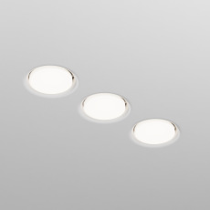Встраиваемый светильник Intro для натяжного(ПВХ) потолка GX53 1x15Вт, DL019-GX53-W