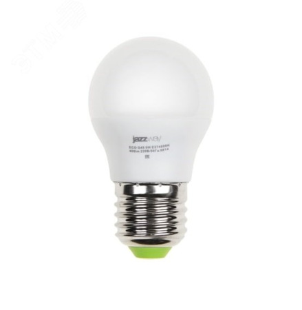 Лампа светодиодная PLED-ECO-G45 5w E27 3000K