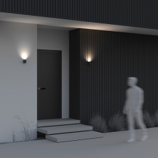 Настенный светильник (бра) Slat O044WL-01B