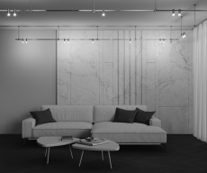 Трековый светильник Skim Flarity 3000K 3Вт 60°, TR145-1-3W3K-W-BS