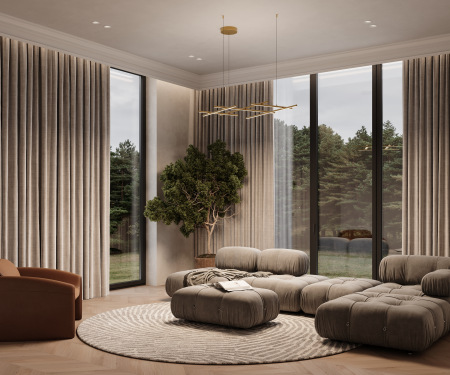 Подвесной светильник Radiance 3000К 80Вт, MOD278PL-L86G3K