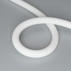 Светодиодная лента герметичная MOONLIGHT-TOP-A336-D25mm 24V Warm3000 360deg (14.4 W/m, IP65, 2835, 5m, wire x2) (Arlight, Прямой вывод кабеля)
