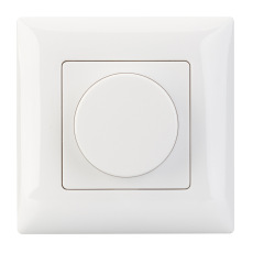 Панель SMART-P15-DIM-IN White (230V, 1A, TRIAC, Rotary, 2.4G) (Arlight, IP20 Пластик, 5 лет)