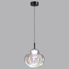 5097/4LB PENDANT ODL25 421 черный/бензиновый/металл/стекло Подвес LED 4W 4000K 388Лм VASO