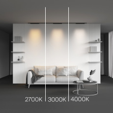 Трековый светильник Points Levity 4000К 20Вт 30°, TR193-1-20W4K-M-B