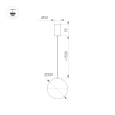 Светильник SP-EMISFERO-R200-16W Warm3000 (GD, 180 deg, 230V) (Arlight, IP20 Металл, 3 года)