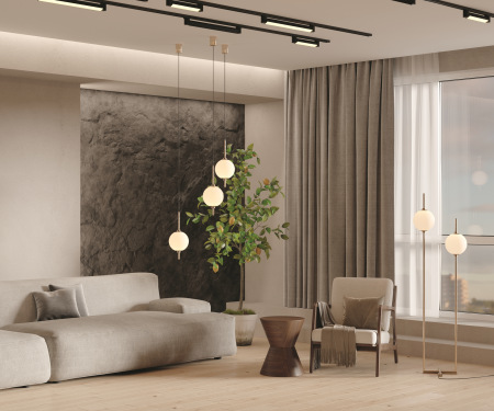 Напольный светильник (торшер) The Sixth Sense 3000К 12Вт, Z020FL-L12BS3K