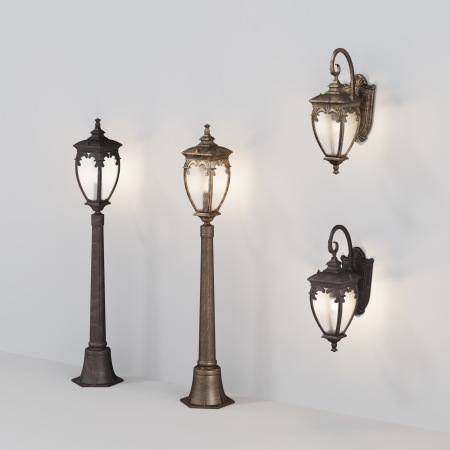 Ландшафтный светильник Fleur E27х1 60Вт IP 44, O414FL-01GB1