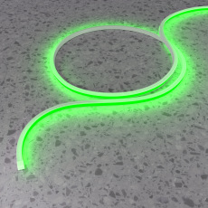 Гибкий неон 12x12 24В 14,4Вт/м RGB IP67 5м